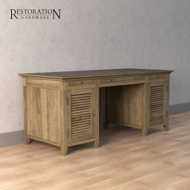 Restoration Hardware Shutter desk — Descargar