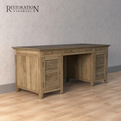 Restoration Hardware Shutter desk — Ver 1
