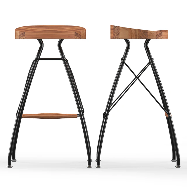 Cult Living Atlas Metal Bar Stool — Descargar