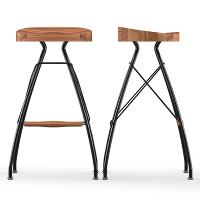 Cult Living Atlas Metal Bar Stool — Ver 2