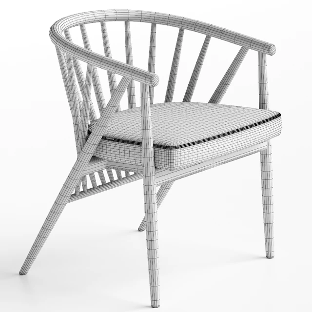 Jenny Contemporary Upholstered Armchair — Скачать