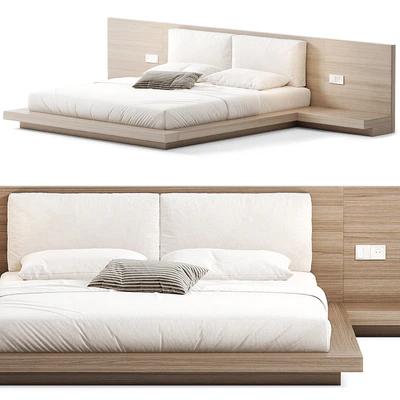 Double bed By elmalekfurniture, Double bed — Ver 2