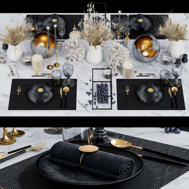 Luxury table setting — Descargar