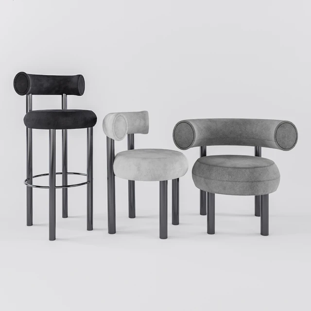 Tom Dixon Fat chairs — Скачать