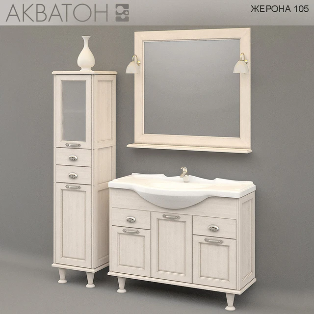 Мебель Акватон Жерона 105 — Скачать