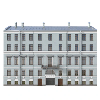 Front of the house on the Fontanka — View 2