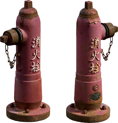 japanese fire hydrant 001 — Скачать