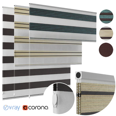Zebra curtain — Ver 1