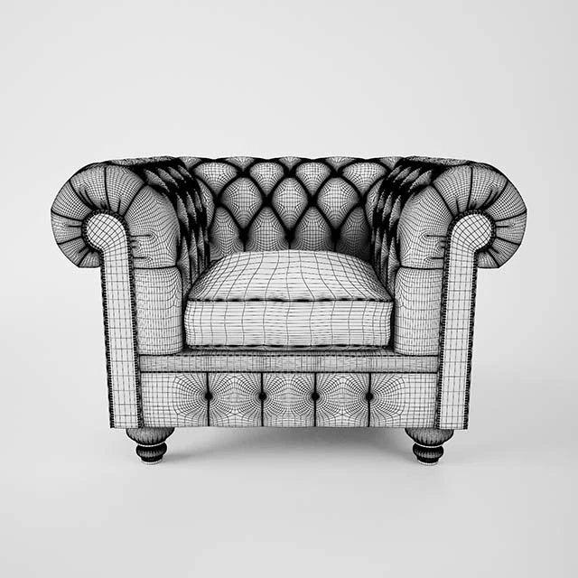 Cromwell Chesterfield Chair — Descargar