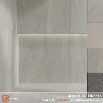 FIDENZA graphite gray silver tan sand — Вид 1