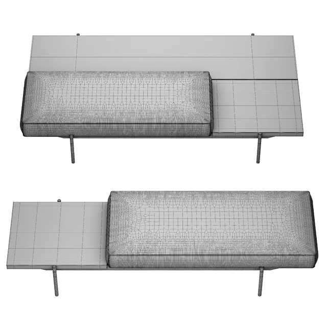 minotti Superquadra pouf 2021 collection — Descargar