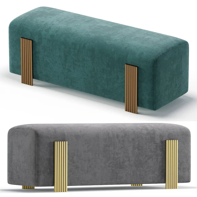 Bench Carrollin by Cazarina Interiors 3 Colors Version/банкетка Кэрроллин — Скачать
