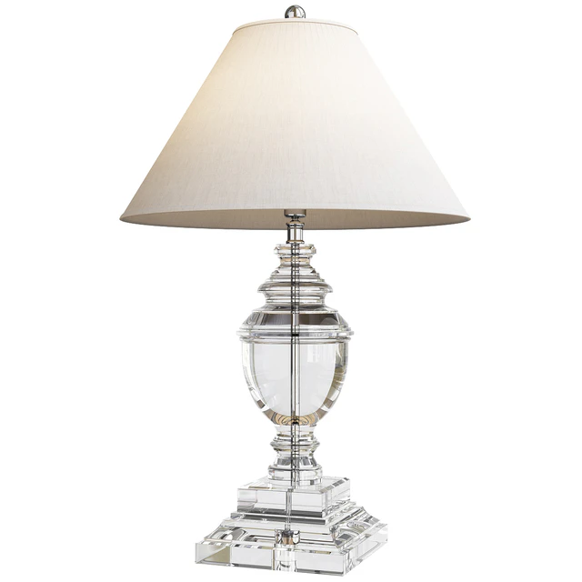 Crystal table lamp eichholtz noble — Descargar