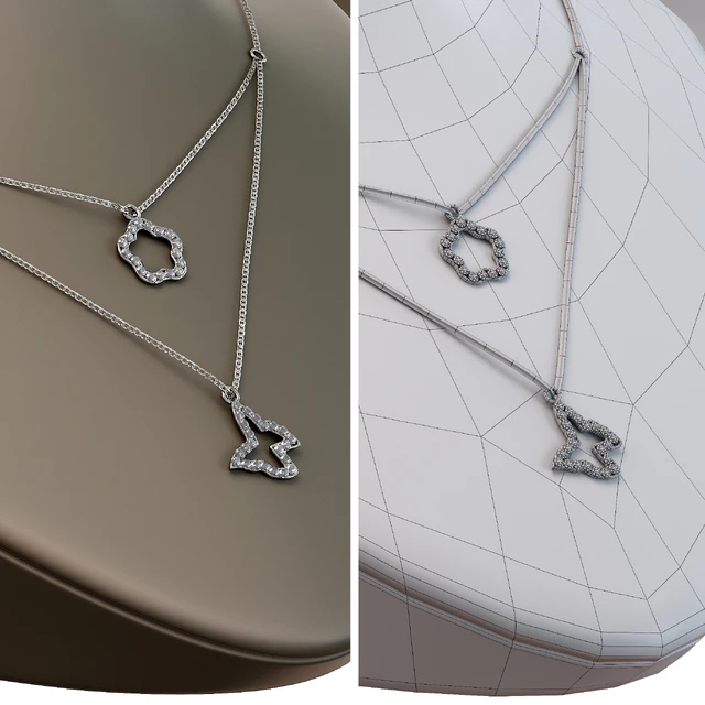 Jewelry showcase for a store. Jewelry stand. Display — Descargar