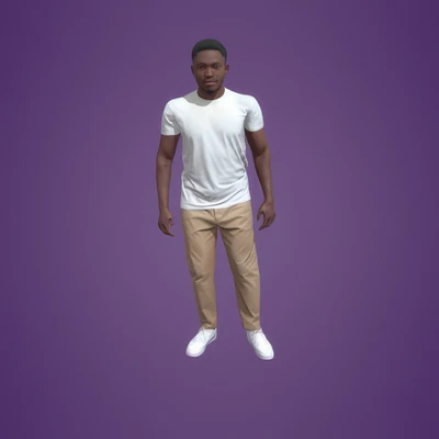 animated black man walking in place 6474-sm3 — скачать