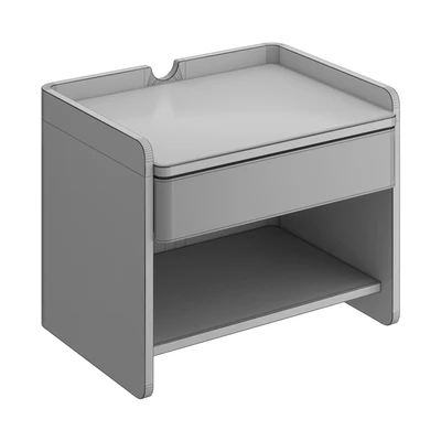 Italian modern minimalist style bedside table — Ver 2