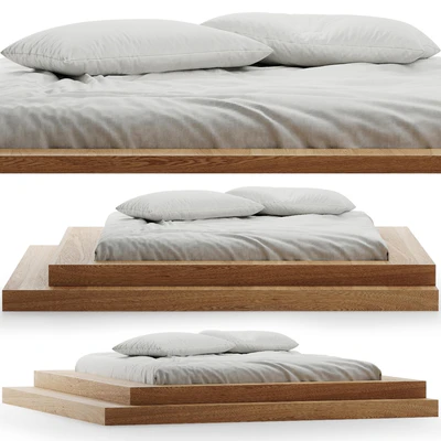Bed linen with pillows — Ver 1