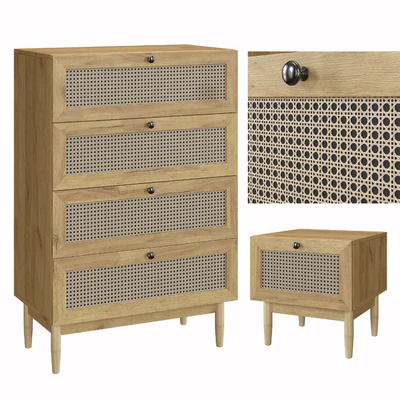 Bedside table Roshal Wood and Chest of drawers Roshal-1 Wood Sofa.ru — Ver 1