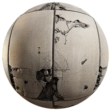 damaged concrete slab 002 — Descargar