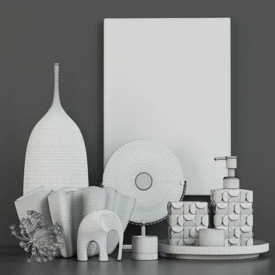 Bathroom Decor Set — Ver 2