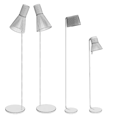 Secto Design Wooden Floor Lamps — Ver 2