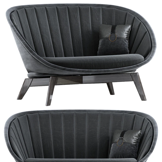 Cane-line Peacock 2-seater sofa — Скачать