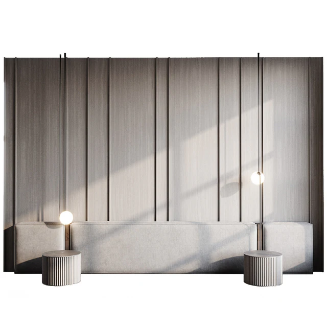 Headboard 3d Wall Panel 32 — Descargar
