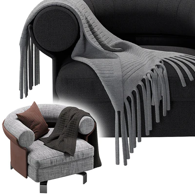 Minotti Mattia armchair 4 colors version — Вид 2