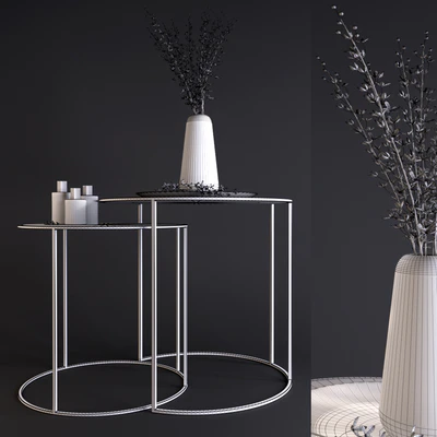 Tables Rh and yellow flowers — Ver 2