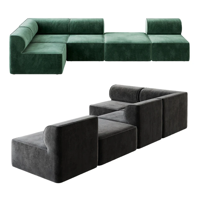Eave Modular Sofa option 04 — Скачать