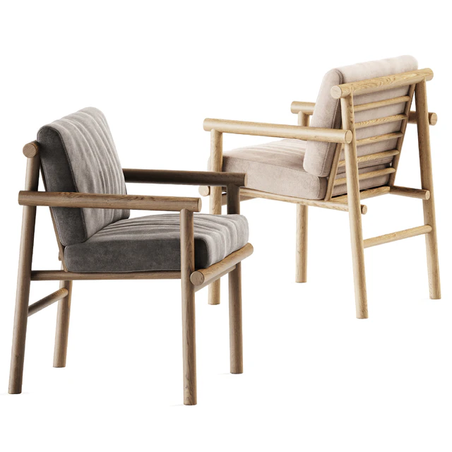 Paddle Table by Cruso and Ayana Chair by B&B Italia / Garden furniture — Descargar