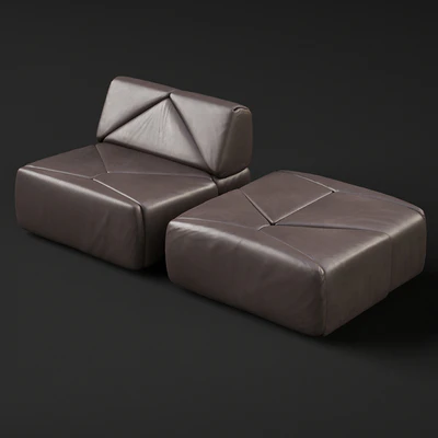 De Sede 88 pouf and base module — Вид 1