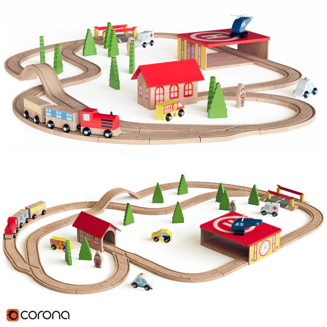 Toy railway — Descargar