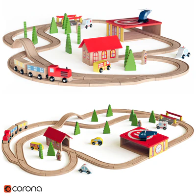 Toy railway — Ver 1