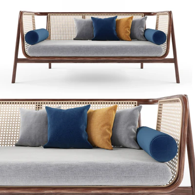 Cane sofa — Ver 2
