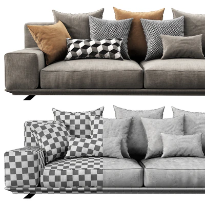 Ditre Italia Dalton Chaise Lounge — Ver 2