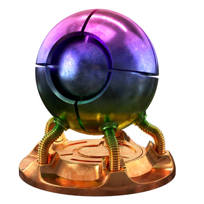 Rainbow metal material — Ver 2