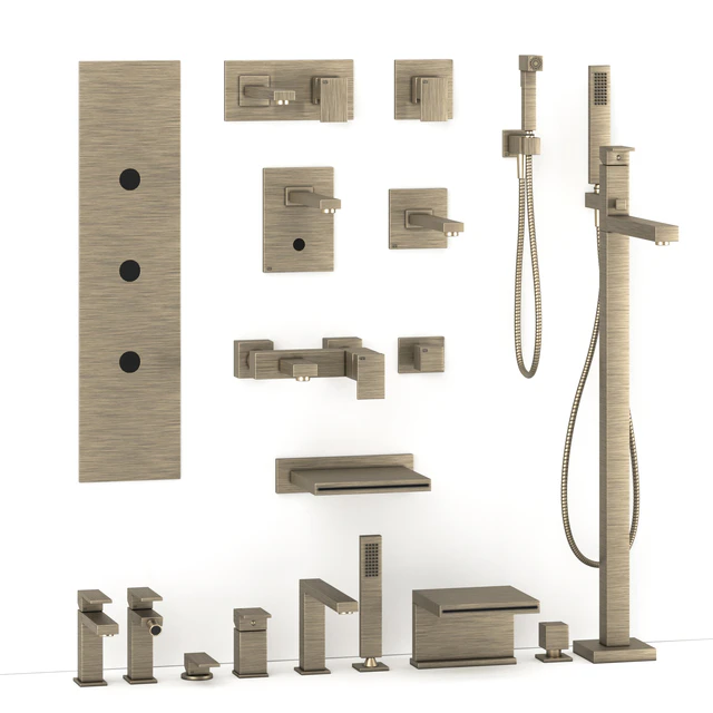 Gessi Rettangolo bathroom mixer collection — Скачать