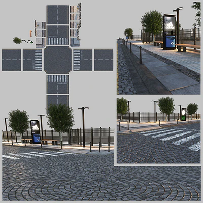 Paving and Sidewalk # 3 — Ver 1