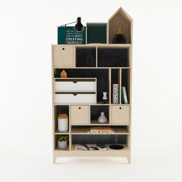 Decorative bookcase — Descargar