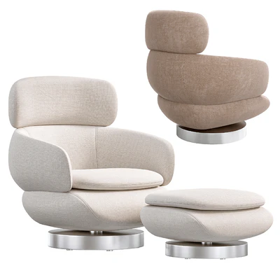 Vivienne High Armchair by Minotti — Вид 2