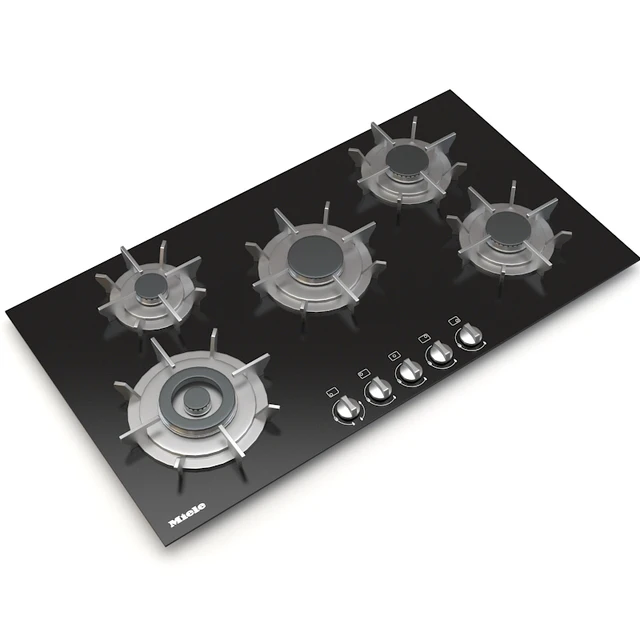 Miele 5 Burner KM 391 Gas on Glass Cooktop — Скачать