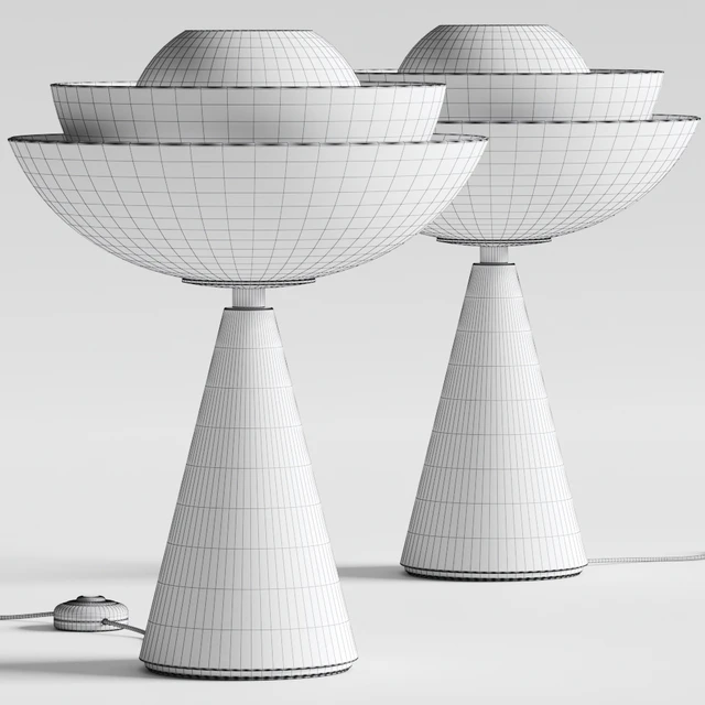 Mason Editions Lotus Table Lamps — Descargar