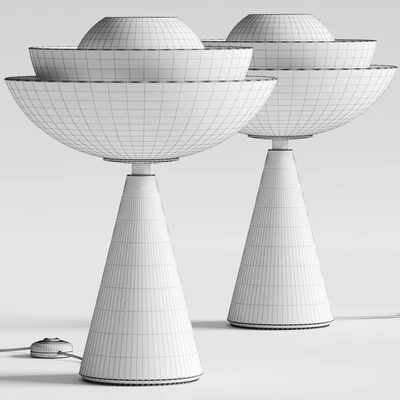 Mason Editions Lotus Table Lamps — Ver 2
