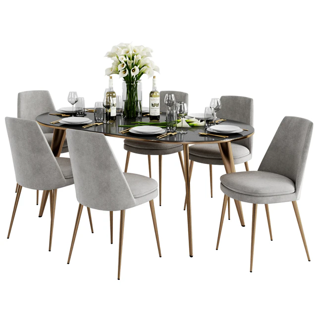 West Elm  Finley Dining Chair & Arden Dining Table — Descargar