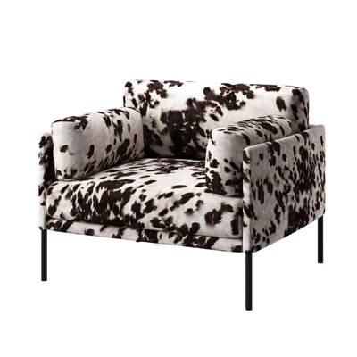 Cowhide Patterned Armchair — download