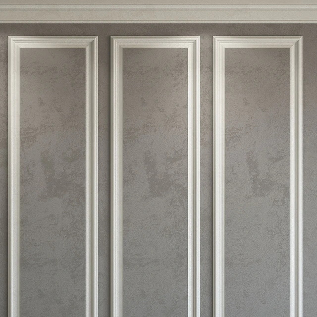 Decorative plaster with molding 201 — Download