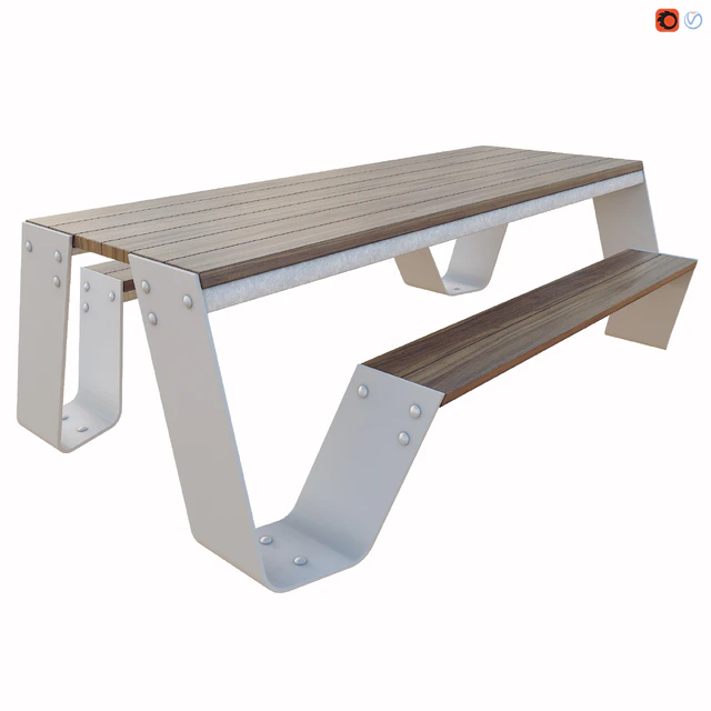 Hopper Picnic Table by Extremis — Descargar