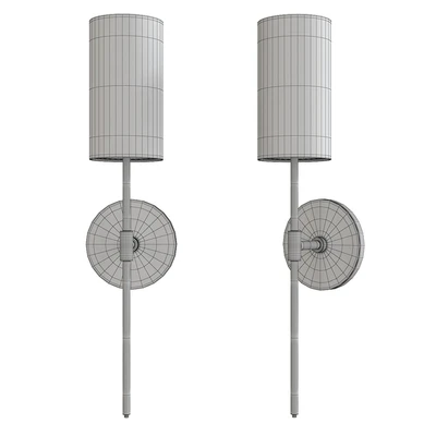 Olivia linen wall sconce — Ver 2