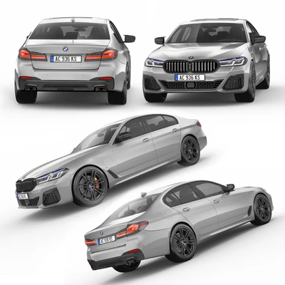 BMW 5-Series G30 M 2021 — Вид 2